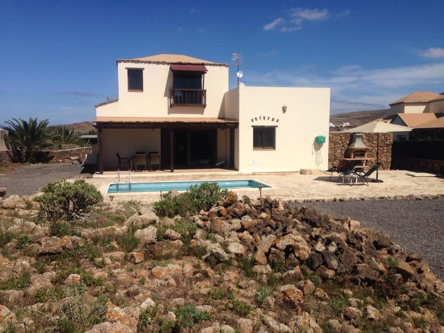 Villa En Zona Tranquila De Lajares Vista Calma Exterior foto